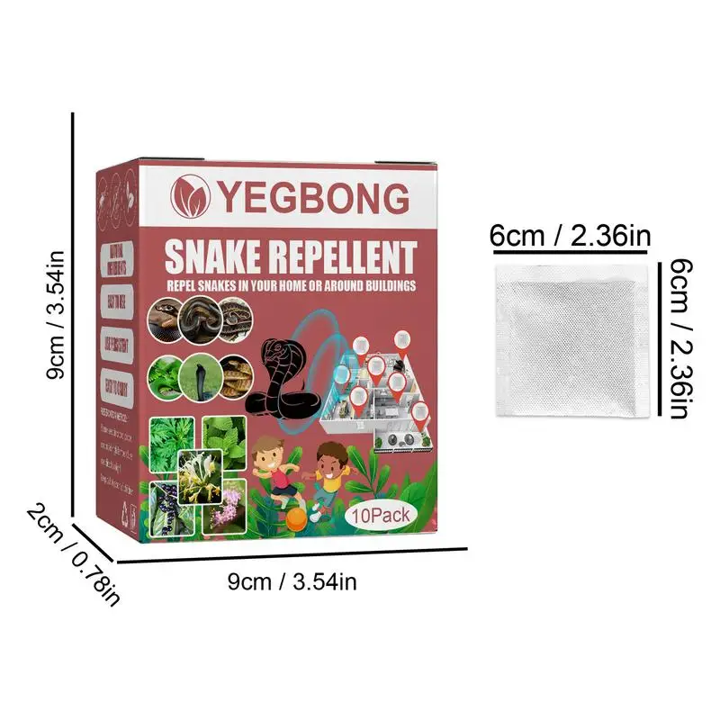 Snake Repellent For Yard Powerful Shield Repellent Anti Snake Safe Repellent For Garden Camping Pest Control Repelling Bag