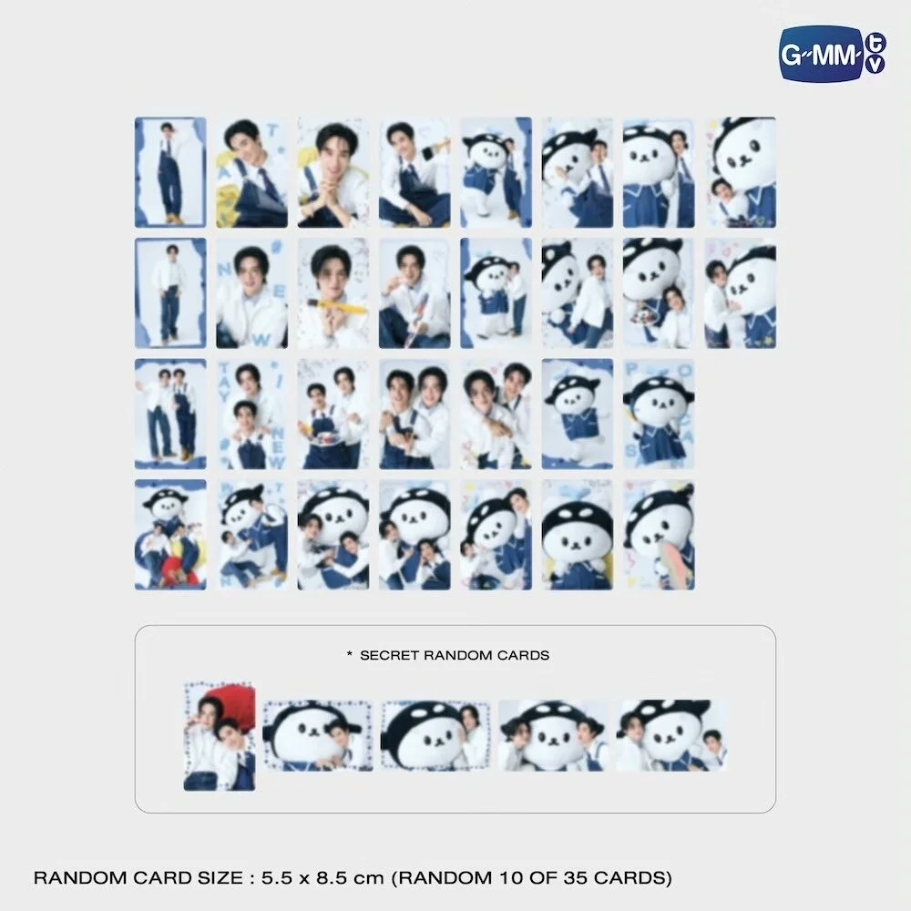 2026 New Pre-sale Gmmtv Thai Star TayNew POLCASAN Fan Meeting Collectible Random Card