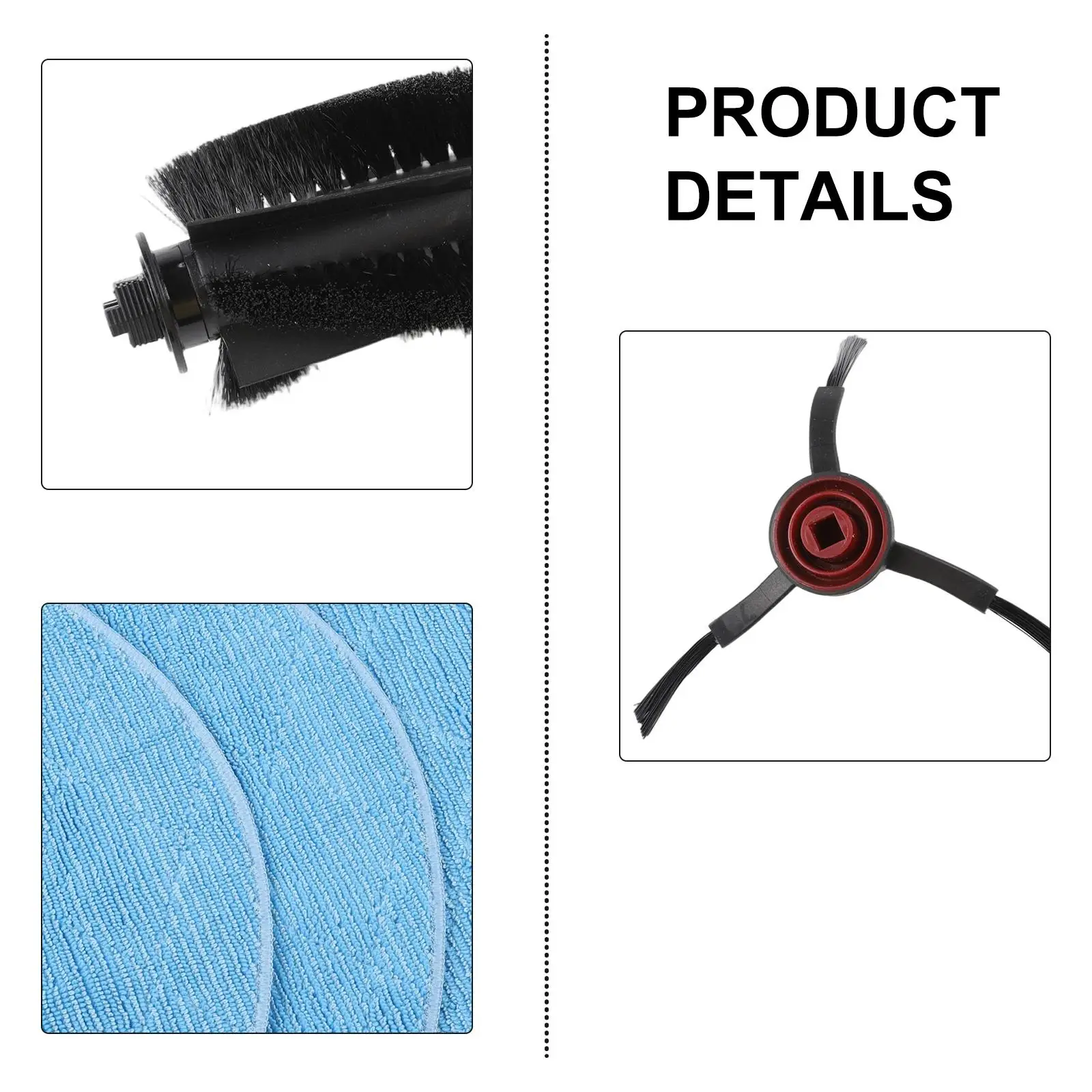 Vacuum Cleaner Set Cleaning Accessories Air Filter Dust for capture Easy Installation Pet Hair Removal Floor Maintenance