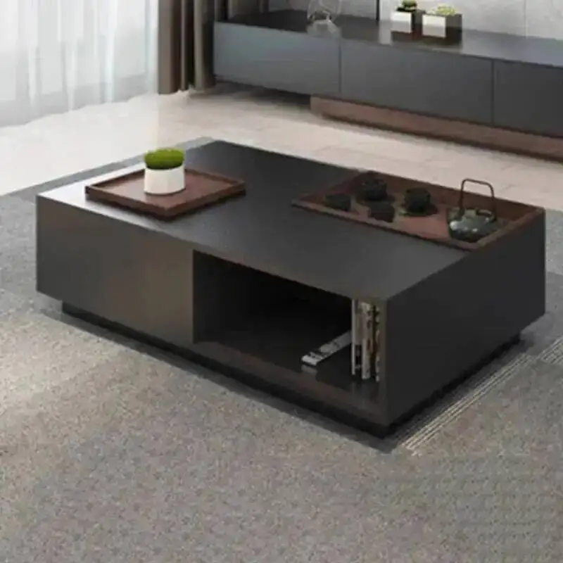 Side Modern Wood Table Accessories Nordic Standing Aesthetic Center Dinner Coffee Table Computer Mesas Bajas Patio Furniture