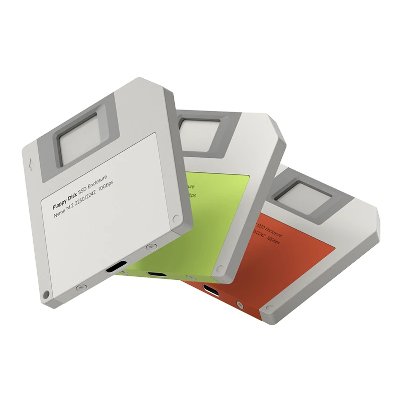 Hagibis 2230 M.2 NVMe SSD-behuizing USB 3.2 Gen 2 naar PCI-E M.2 SSD-behuizing 2242 Externe SSD-floppy-schijf voor iPhone 17 Pro-laptops - afbeelding 2