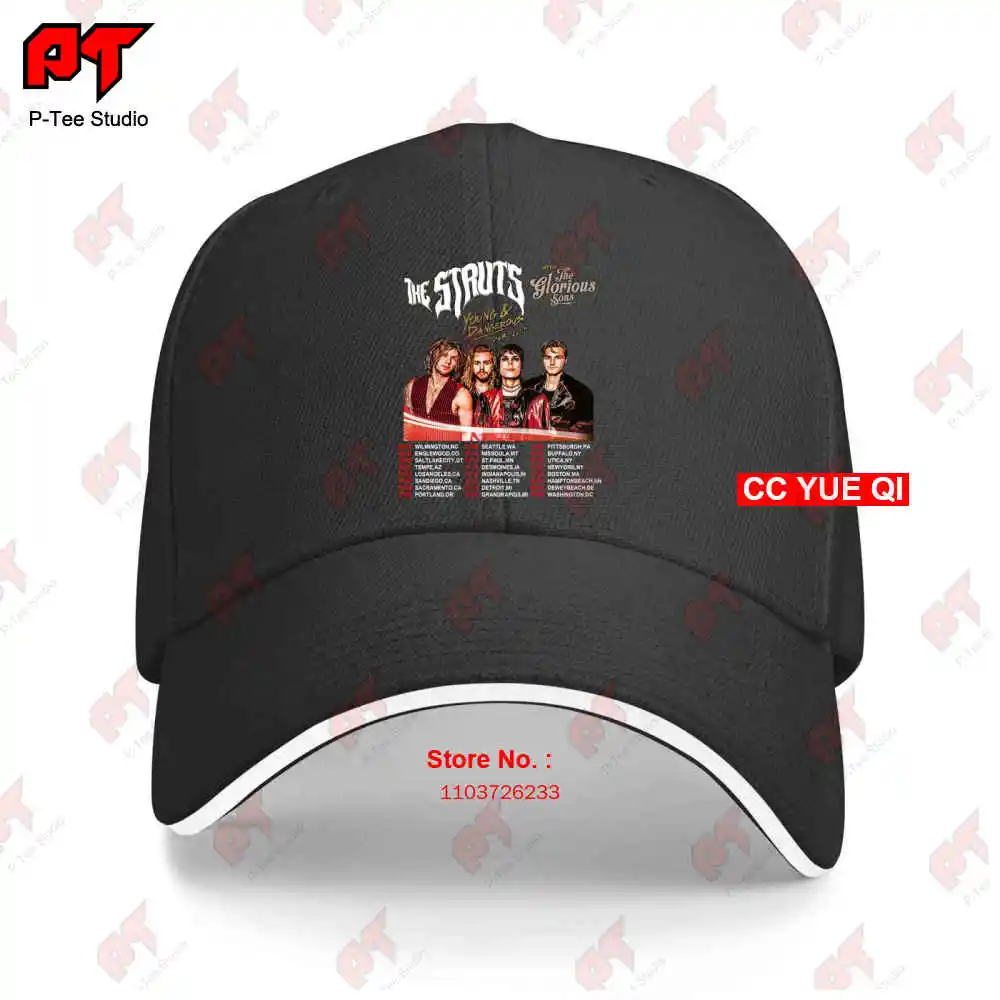 The Struts-Young Dangerous Tour 2019 Baseball Caps Truck Cap ZCK0