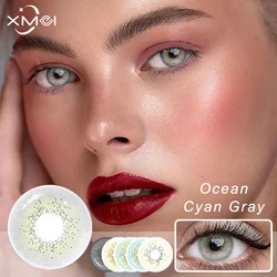 Ocean Blue Green Brown Eye Contacts 1pair/box Eye Color Contact Lenses Yearly Circle Eye Contacts Lens