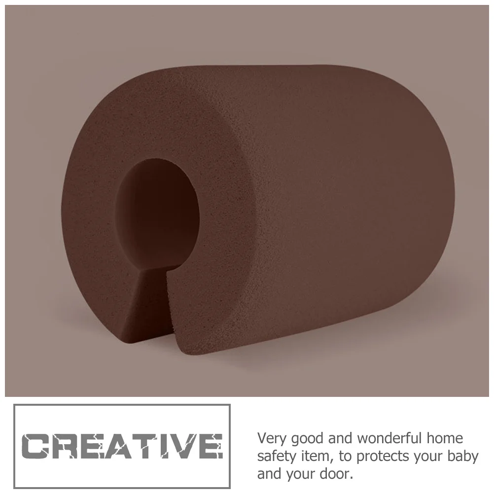 4 قطع من واقيات القرص للأبواب المقاومة للأطفال، وسادة ناعمة تمنع التهاب عنصر أمان منزلي للأطفال الصغار