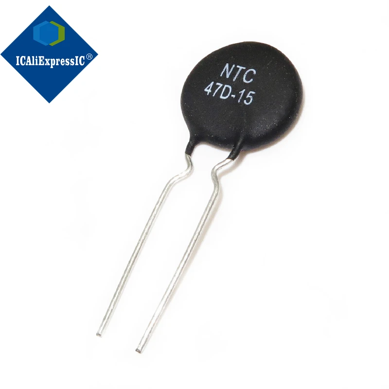 5piece NTC thermistor NTC47D-15 47D-15 negative temperature coefficient resistor