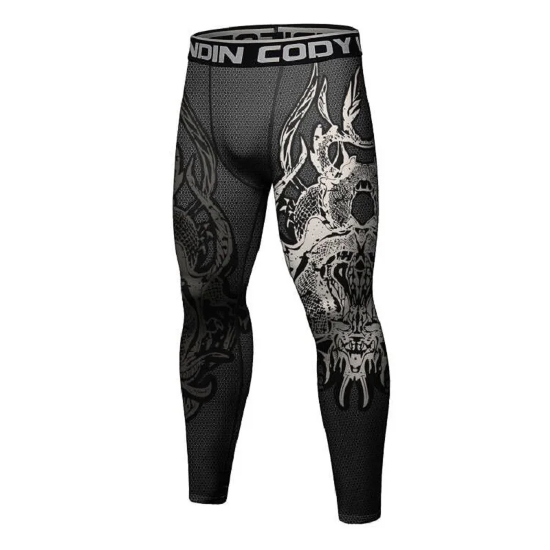 Cody Lundin Animal Print MMA Shorts Lightweight Trunks for KickBoxing Training Muay Thai BJJ Grappling Combat Sports Gym Shorts