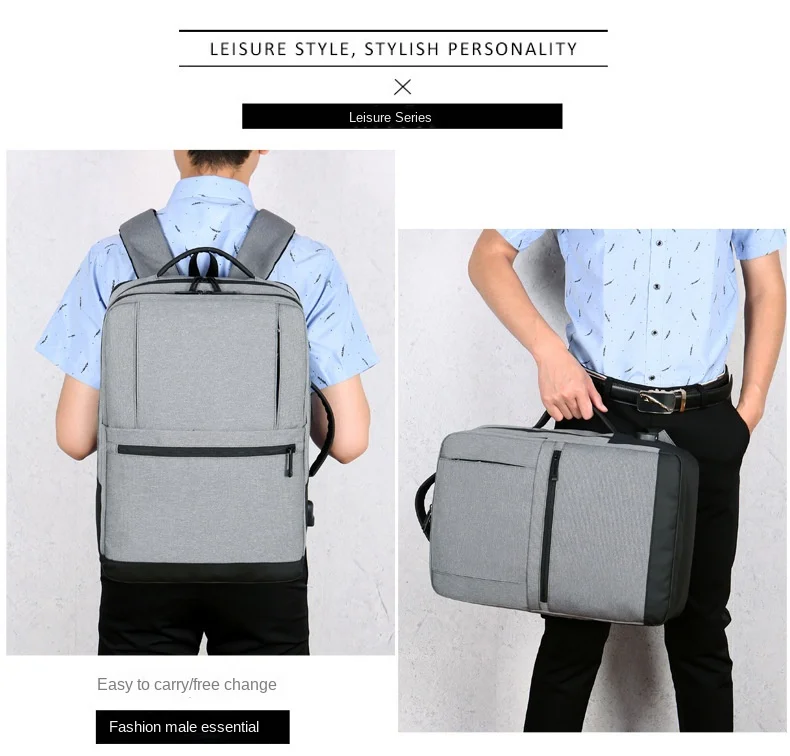 Laptop Bag Travel Backpack USB Charging Men Women Water Proof Rucksack College Student Shoulder Orthopedic Bags Mochilas Hombre