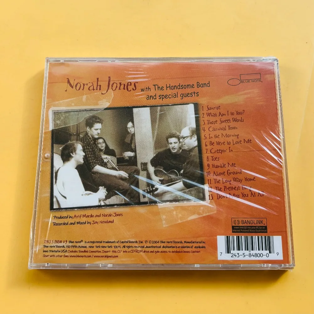 

Norah Jones Feels Like Home CD Vocal Jazz Pop Jazz Classic Album Smooth Voice For Fans Collection Gift In Stock