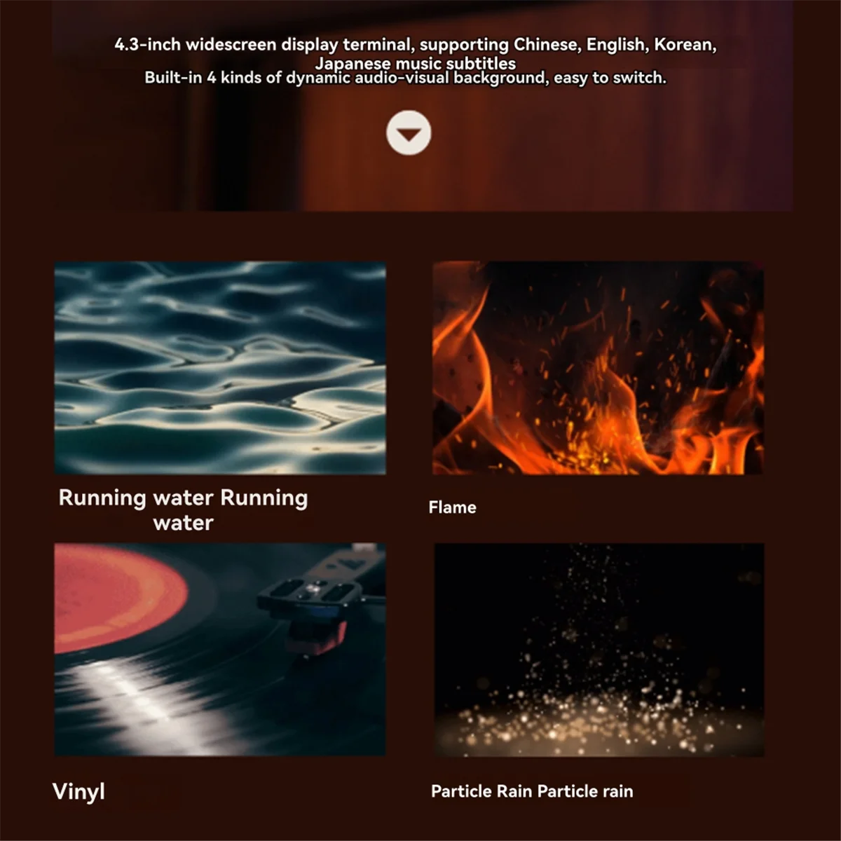 ลําโพงบลูทูธ ABXHH พร้อมเสียงสีขาวหน้าจอความละเอียดสูงนาฬิกาซับวูฟเฟอร์เครื่องเล่นเพลง 360 °   เสียงรอบทิศทางสเตอริโอ