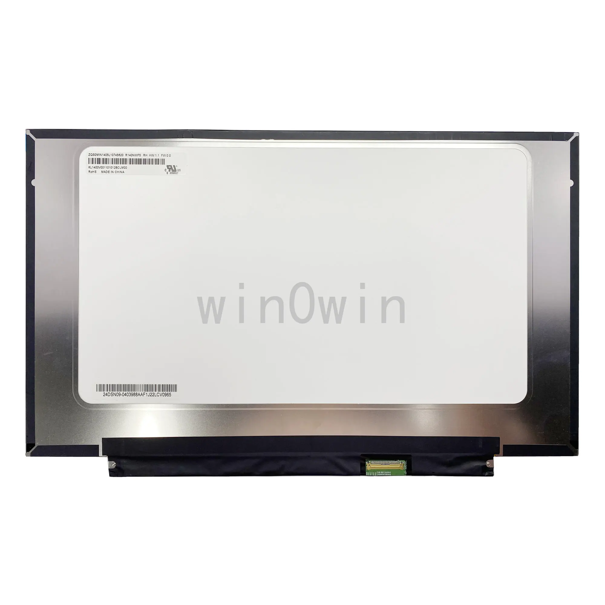 Polegada Portátil Lcd Tela Substituição do Painel de Exibição Matriz R140nwf5 rh 1920 × 1080 14.0