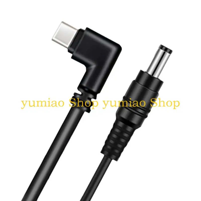 587B Safe and Secure Type C to DC5.5 Power Cable With Overcurrent Protections Fast Charging Capability for Multiple Devices