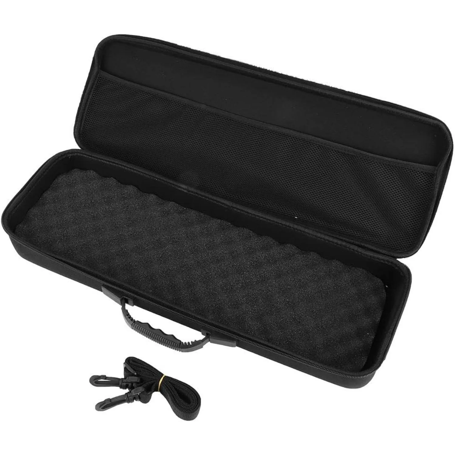 Borsa per attrezzatura da pesca Custodia da pesca portatile antiurto in EVA Borsa per canna da pesca Custodia e organizzatore per attività all'aperto, campeggio