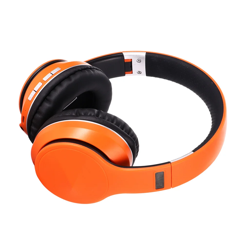 

1 Pair Over Ear Headphones Foldable Wireless Headset For Laptop Phone Tablet Gaming Office Use Stereo Audio Dual Connection