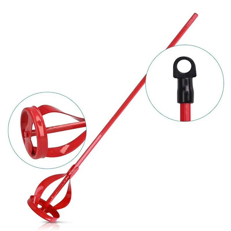 Стержень для перемешивания красной лаймовой краски, 42 см