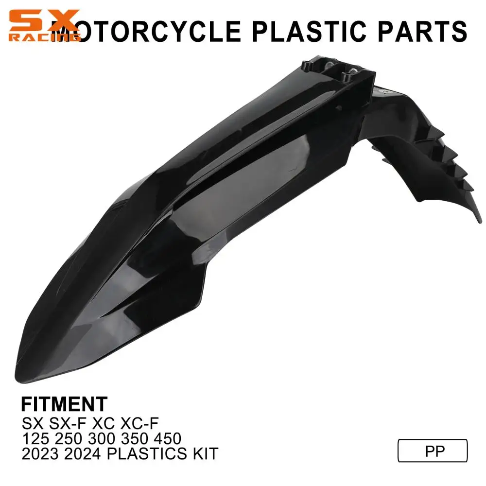 

Motorcycle Front Mudguard Fender Mud Guard For KTM SX SXF XC XCF 125 250 300 350 450 2023 2024 Shield Guard Wheel Protector