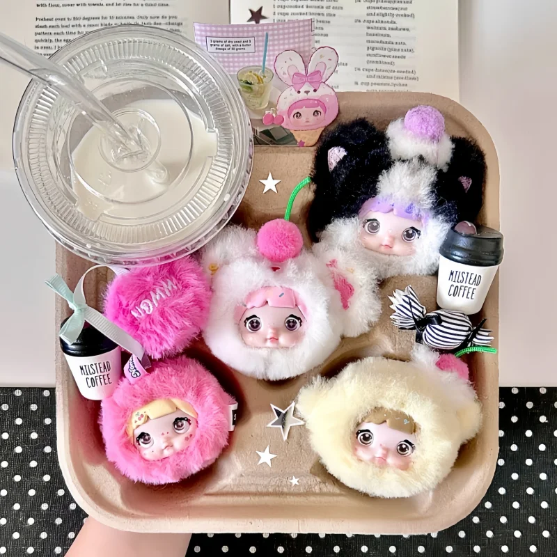 

Новый оригинальный Nommi Sweetness 100% серия слепая коробка плюшевая сумка кулон кукла загадочная коробка лицо день рождения сюрприз коллекционный подарок