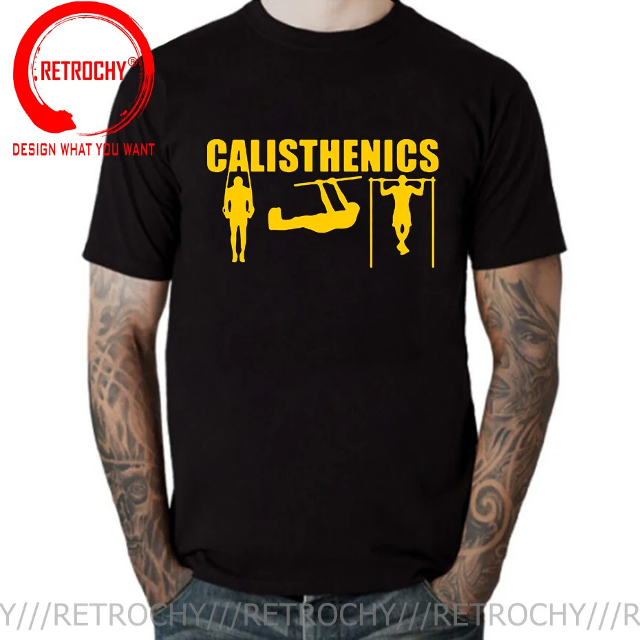 Calisthenics T Shirt Calisthenics The Best Sport T-Shirt Mens Big Tall Tee Shirt Print Short Sleeve Cotton Fashion Funny Tshirt