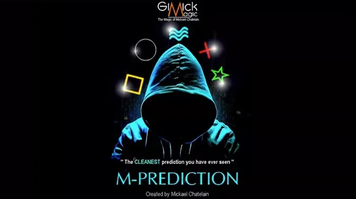 M-PREDICTION by Mickael Chatelain Card Magic Tricks Close Up Street Mentalism Magia Magie Magicians Prop Gimmick Illusion