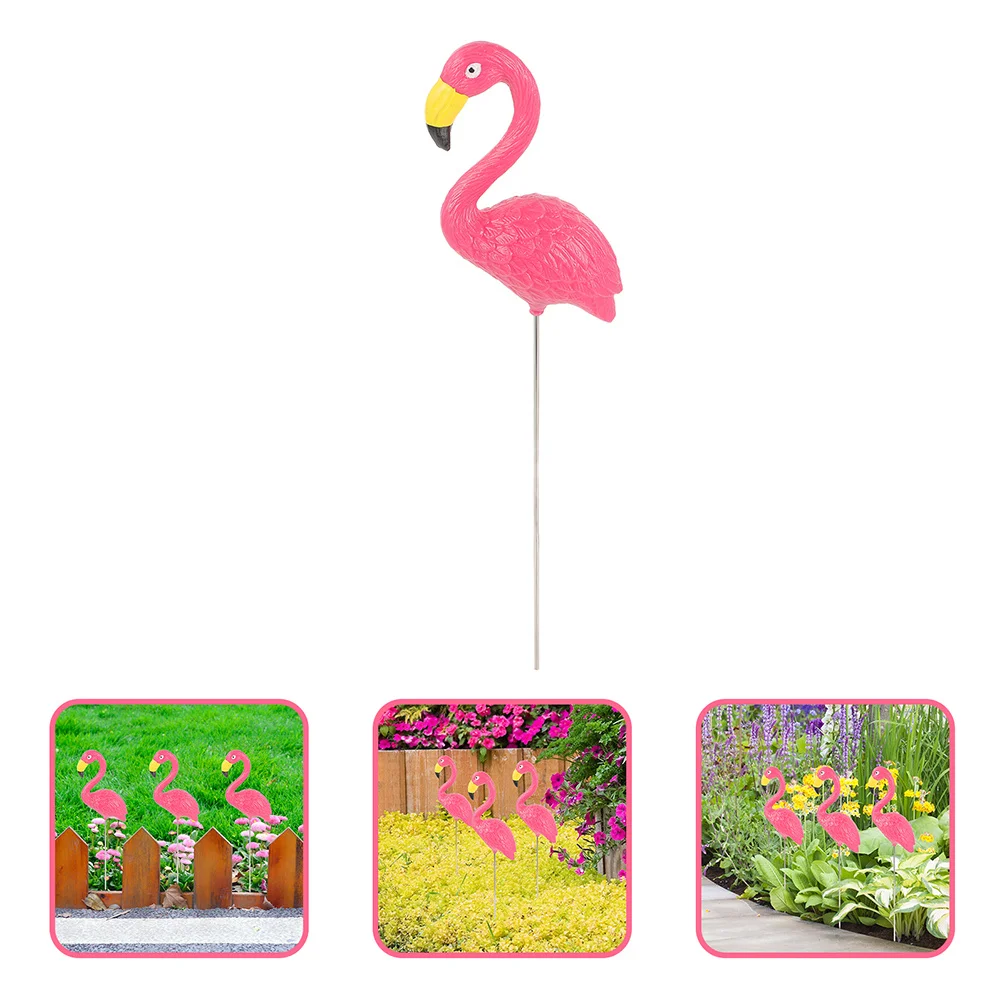 

Resin Flamingo Yard Decor Garden Ornament Outdoor Lawn Decoration For Flower Pot Patio Balcony Home Office Party Wedding