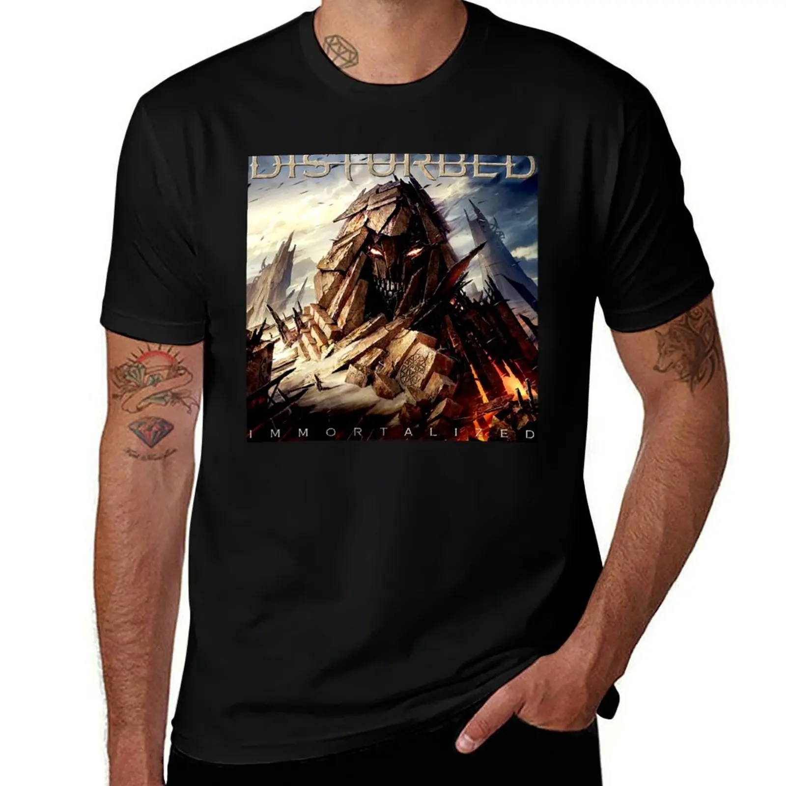 the immortalized disturbed T-Shirt Holiday Vacation Tee Shirt T-Shirt