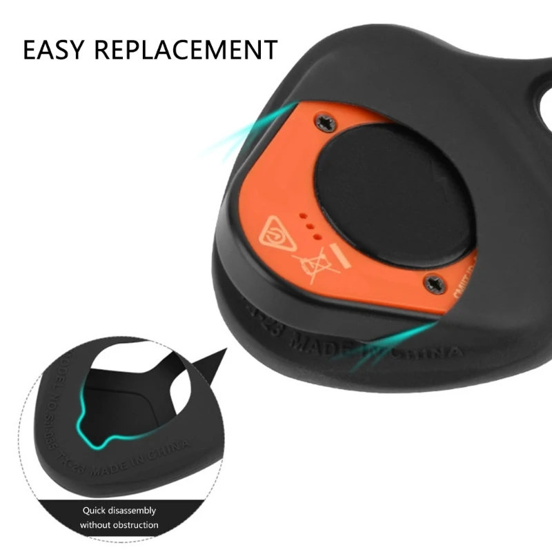 ปลอกซิลิโคนสำหรับ Bushnell Wingman view/golf GPS สำหรับลำโพงระยะไกลที่หุ้มด้วย carabiner antslip shock