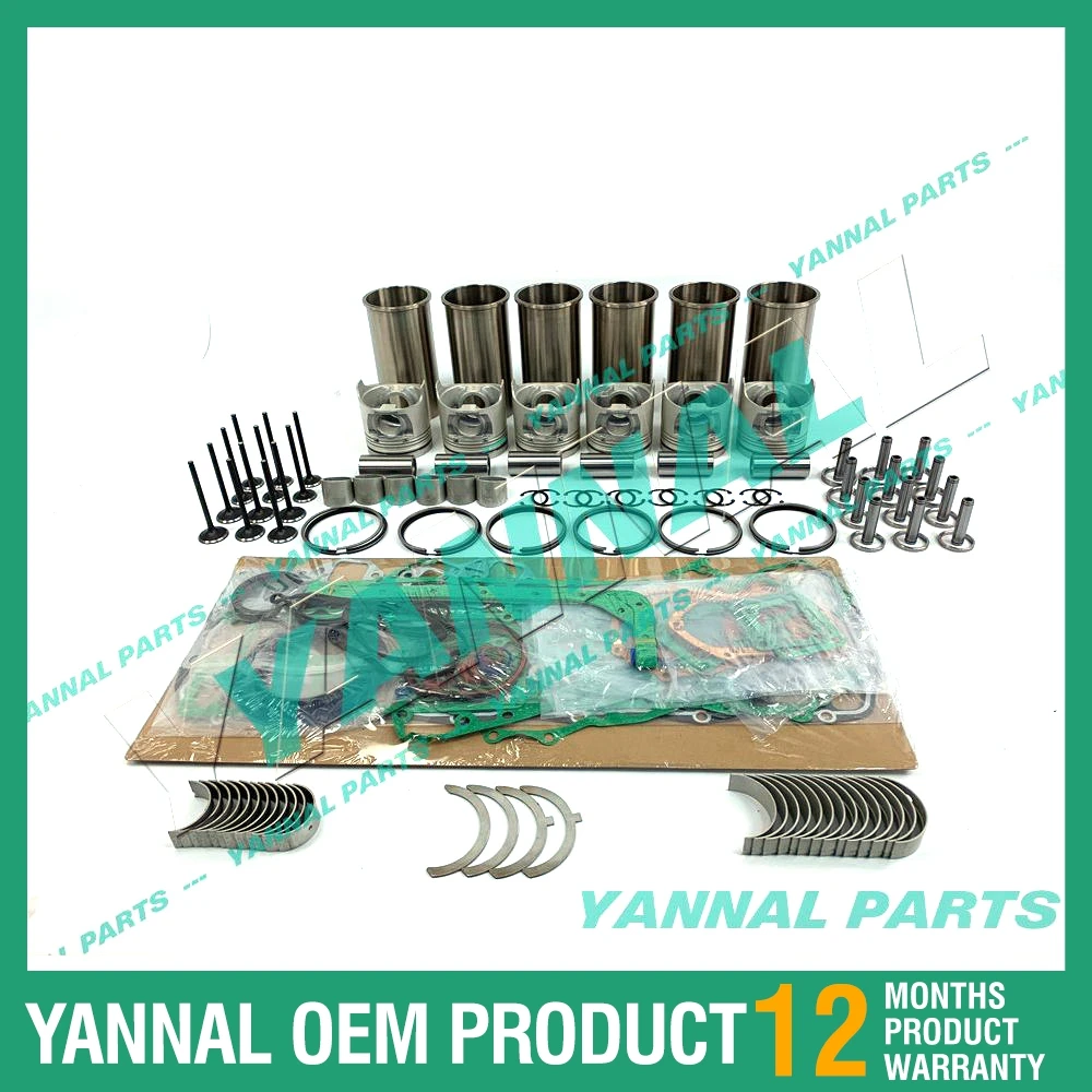 

Overhaul Rebuild Kit for Komatsu SA6D114E-1 Engine