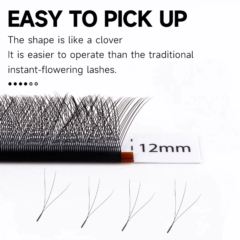 JASBLUE ثلاثية الأبعاد المشجعين مسبقة الصنع رمش خطوط ضوء لينة C/D حليقة جلدة 8 مللي متر-15 مللي متر ثلاثية الأبعاد لاش ملحقات ث شكل رمش ملحقات