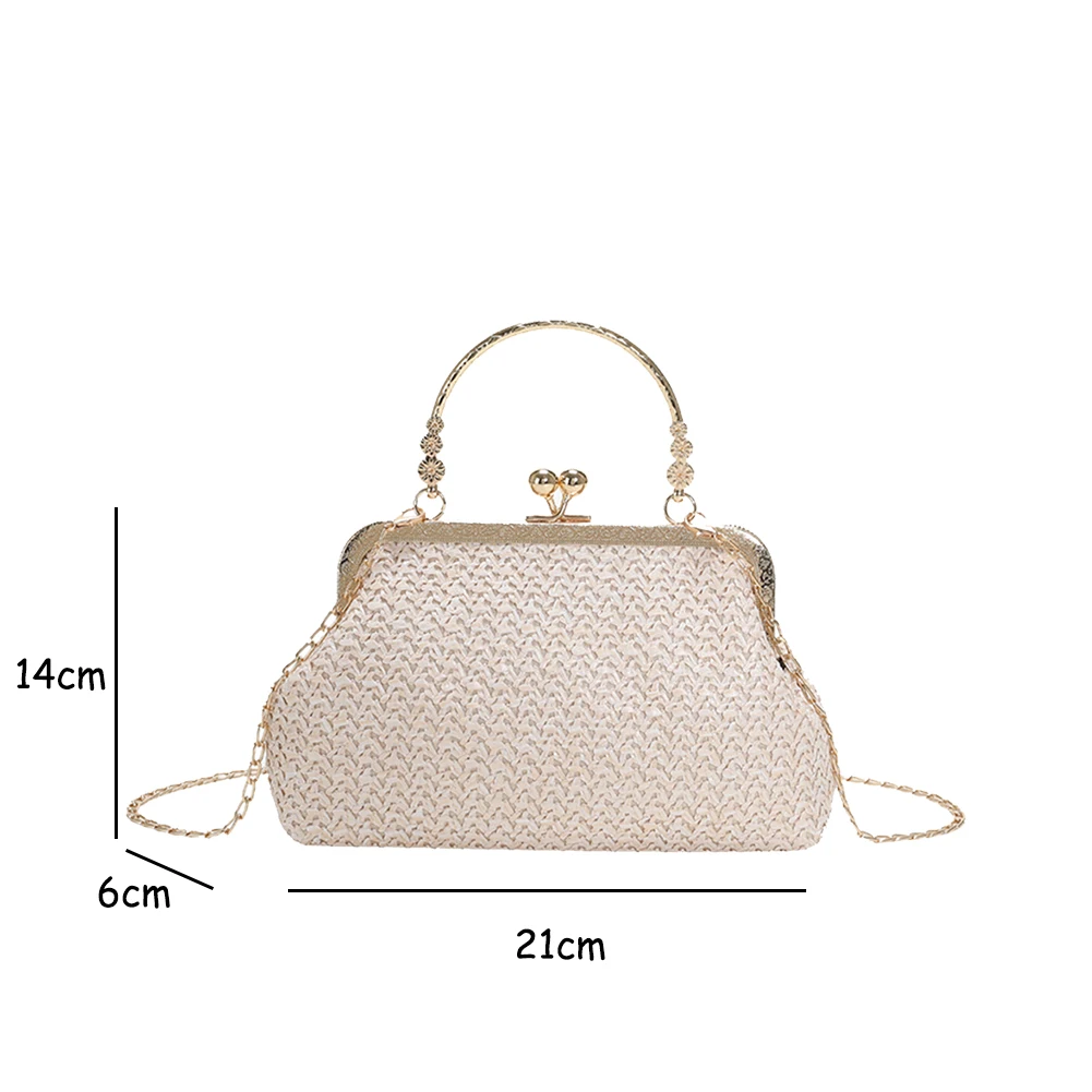 Women\'s Evening Shoulder Bag Handbag Clutch Bag Shining Rhinestones Bucket Bag for Party Wedding Date Night Chain Shoulder Bag