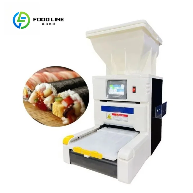 Customized automatic sushi rice sheeter rice spreading machine commercial for restaurant food processing factory high output