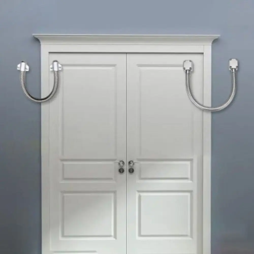 

Zinc Alloy Head Cable Protection Sleeve Exposed Mount Metal Wire Pipe Door Loop 304 Stainless Steel Armored Cable