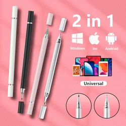 Universal Touch Pen For Phone Stylus Pen For Android Touchscreen 2 in 1 Tablet Pen For Lenovo iphone Xiaomi Samsung iPad Pencil