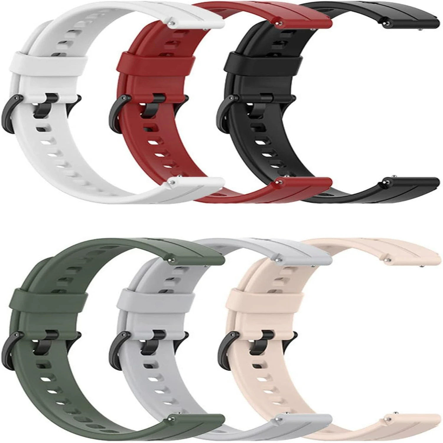 Upgrade your look with these fashionable, sleek, and modern high-quality silicone bands for your mini smartwatch. Elevate your f