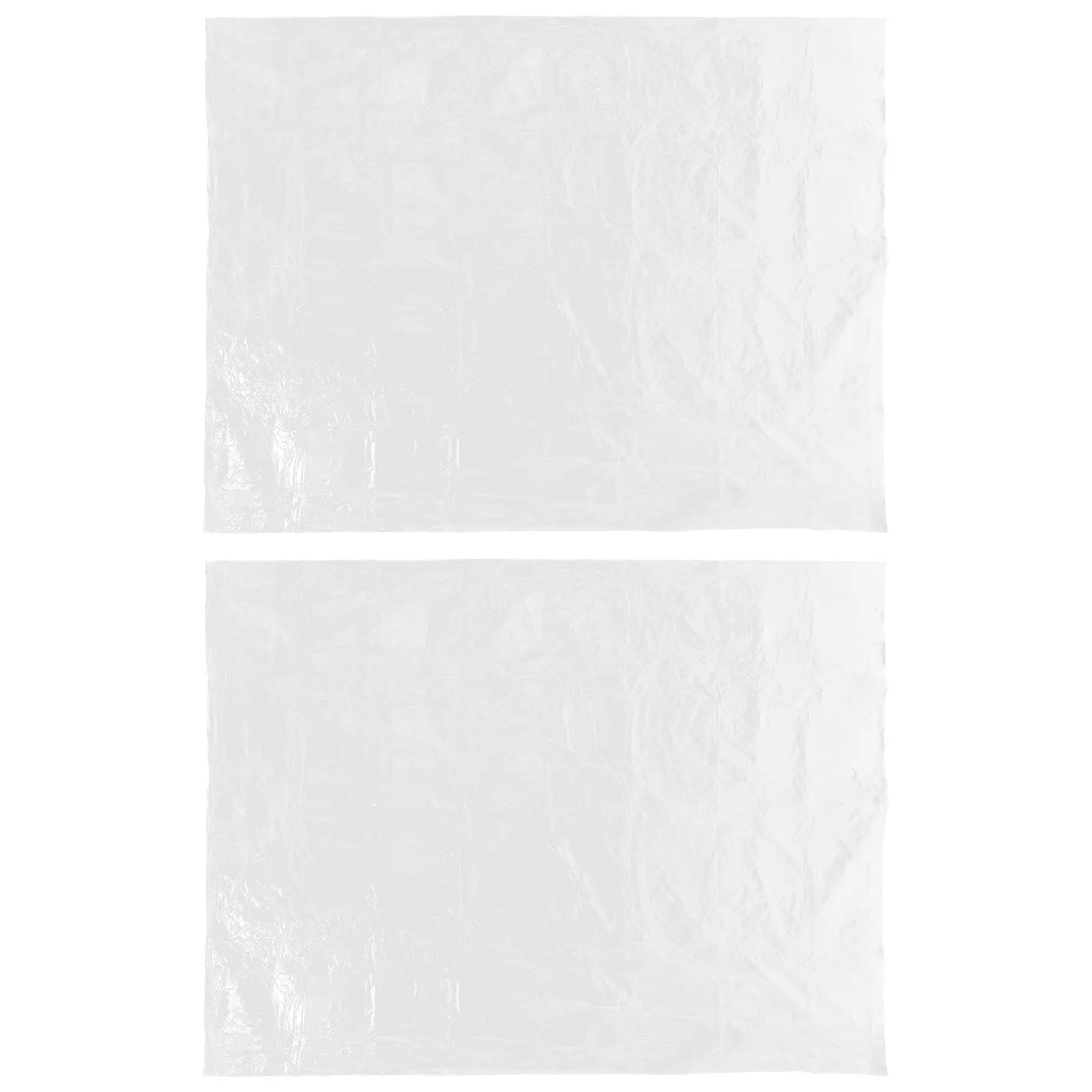 

2 Pcs Balloon Protective Bag Transport Folding Bags Organizer Transparent Packing Toddler