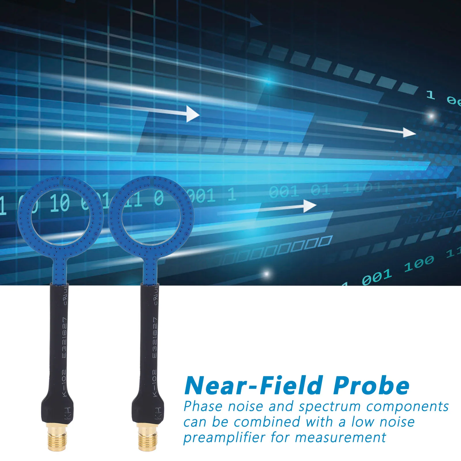 2pcs 20mm Near Field Probe EMC EMI Simple Magnetic Field Probe Conducted Radiation Troubleshooting Electronic Test Equipment