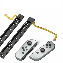 1PC Replacement Part Right and Left Slide Rail with Flex Cable for Nintendo Switch Console JoyCon NS Accessories