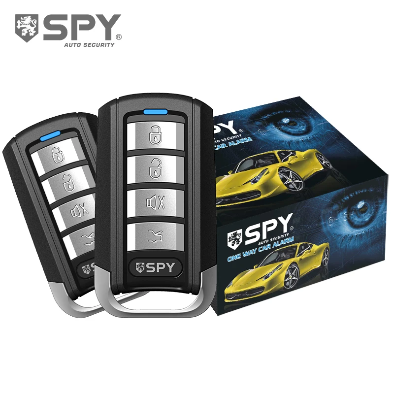 Hot sale 433.92MHz Car Burglar Alarm 100-200m Range remote lock/unlock/open trunk/car finding/cut-off Engine/LED indicator etc.