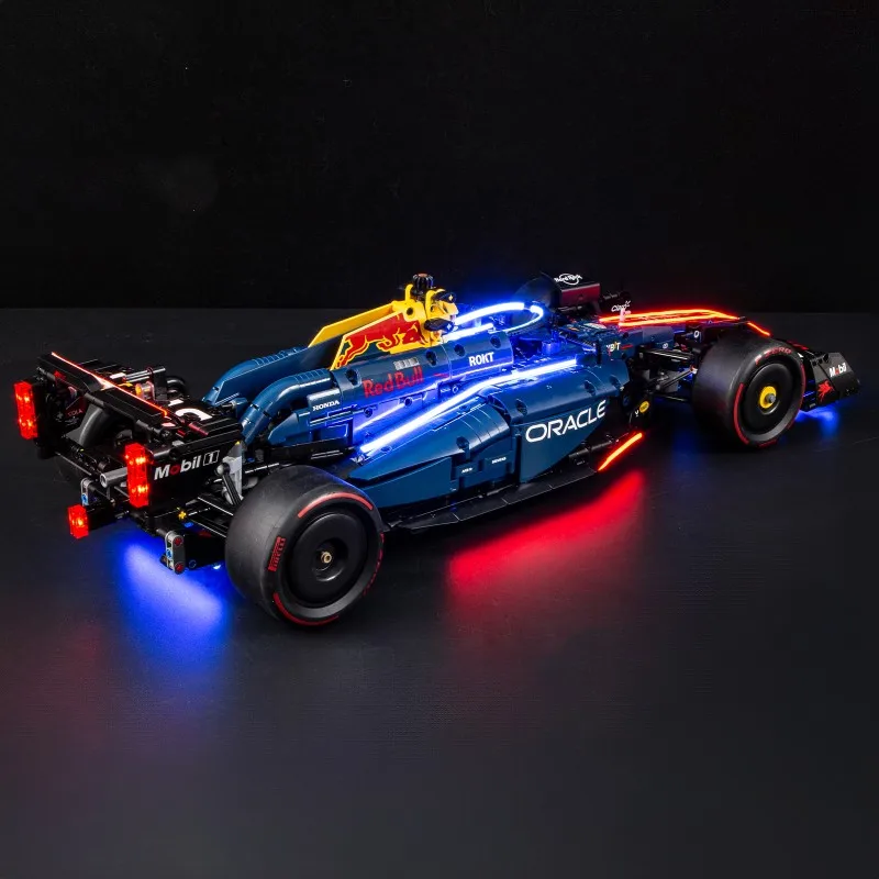 LED-lichtset voor LEGO 42206 Technic Oracle Racing RB20 F1 Auto Bouwstenen DIY Speelgoed (Alleen LED-licht, zonder blokken Model)