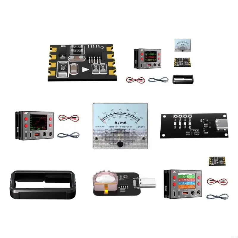 Waveform Ammeter Display for Phone Motherboards Problem Analysis Support Reading and Writing Tool Aluminum Housing M4YD
