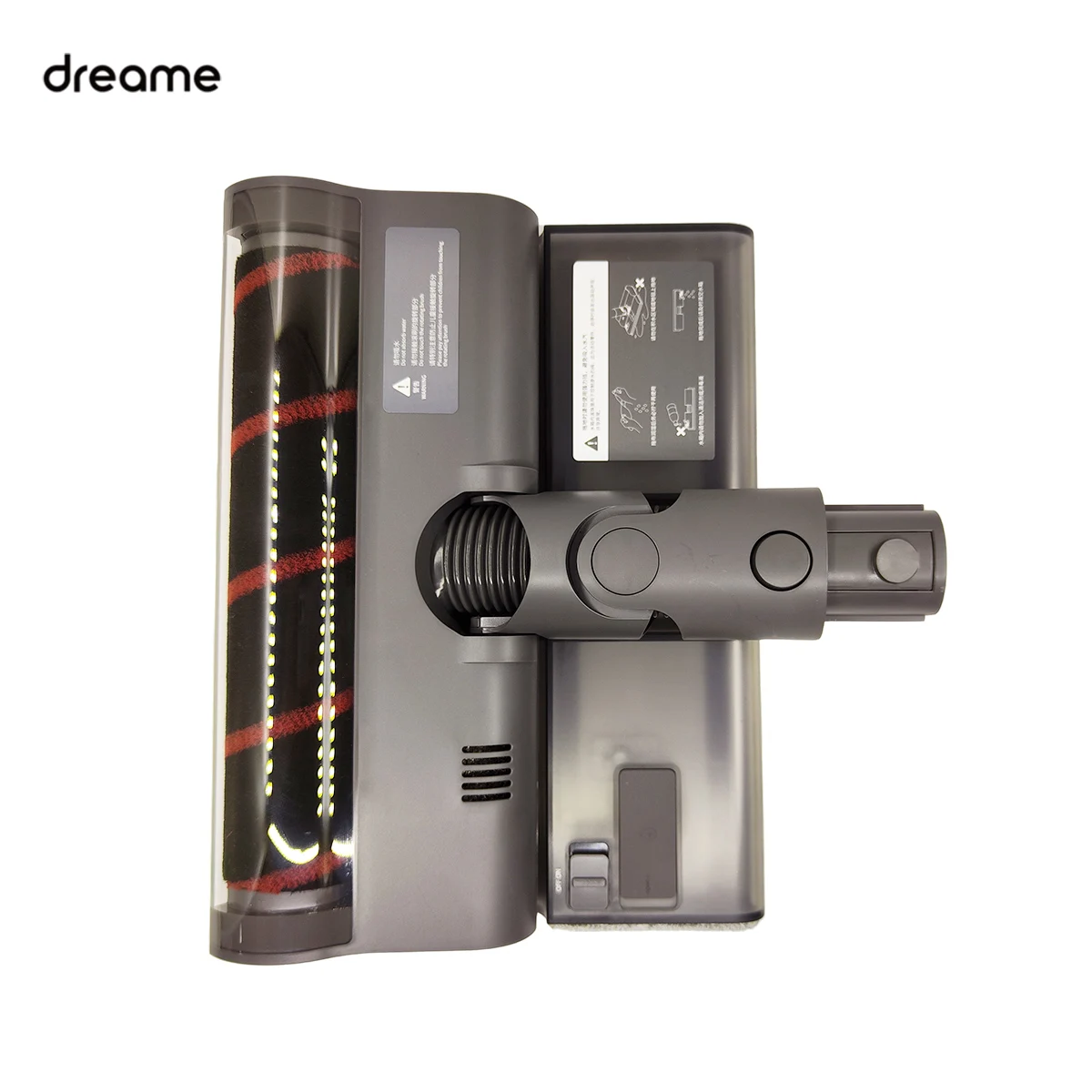 الأصلي Dreame الرأس فرشاة رئيس V-شكل فرشاة ل Dreame V11 SE/V12/V12 Pro/V16 // T20/T30 مكنسة كهربائية 1.2 سنتيمتر فرشاة مع ممسحة