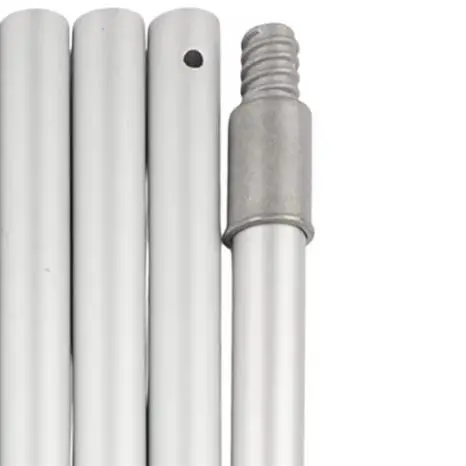 12ft 9 Section Aluminum Alloy Telescopic Extension Pole For High Ceiling Fan Cleaning With Standard Threaded End
