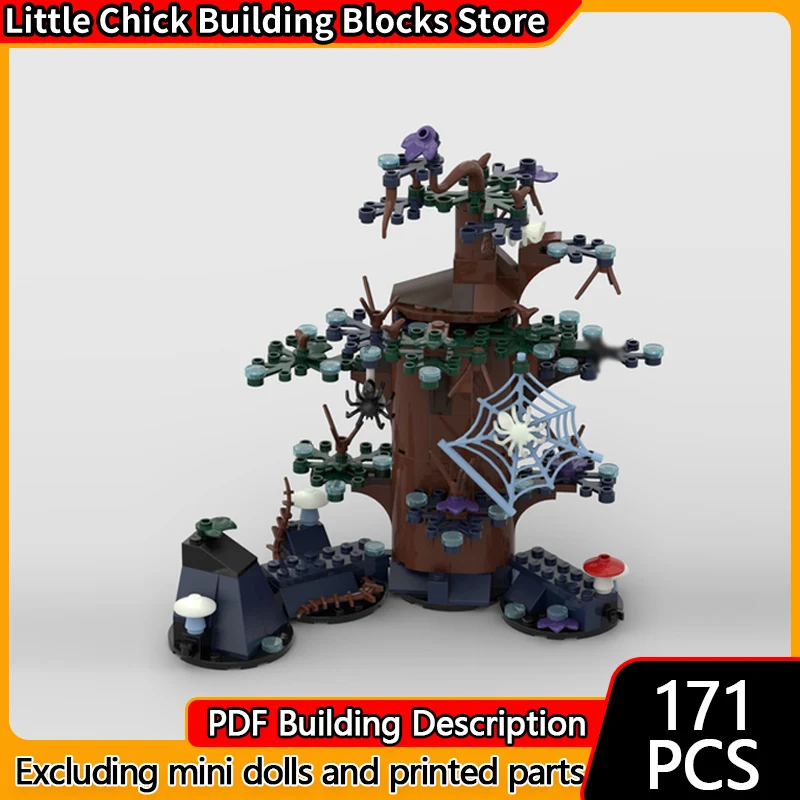 

Magical Movie Model MOC Building Bricks Movie Scene Forest Modular Technology Children Holiday Gifts Assemble Toys Suit