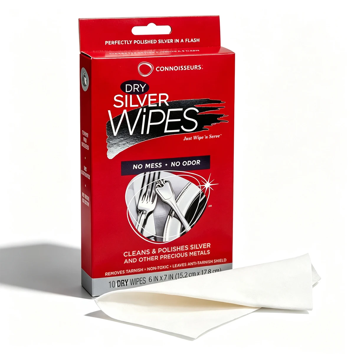 Connoisseurs Silver Wipes 6