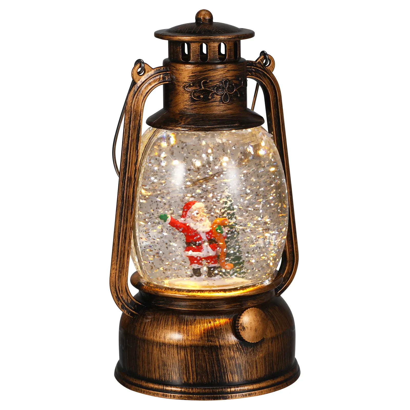 

Christmas Music Box Holiday Glitter Globe Items Decorations Household Lanterns Adult Boxes Snow Glass Fireplace Child