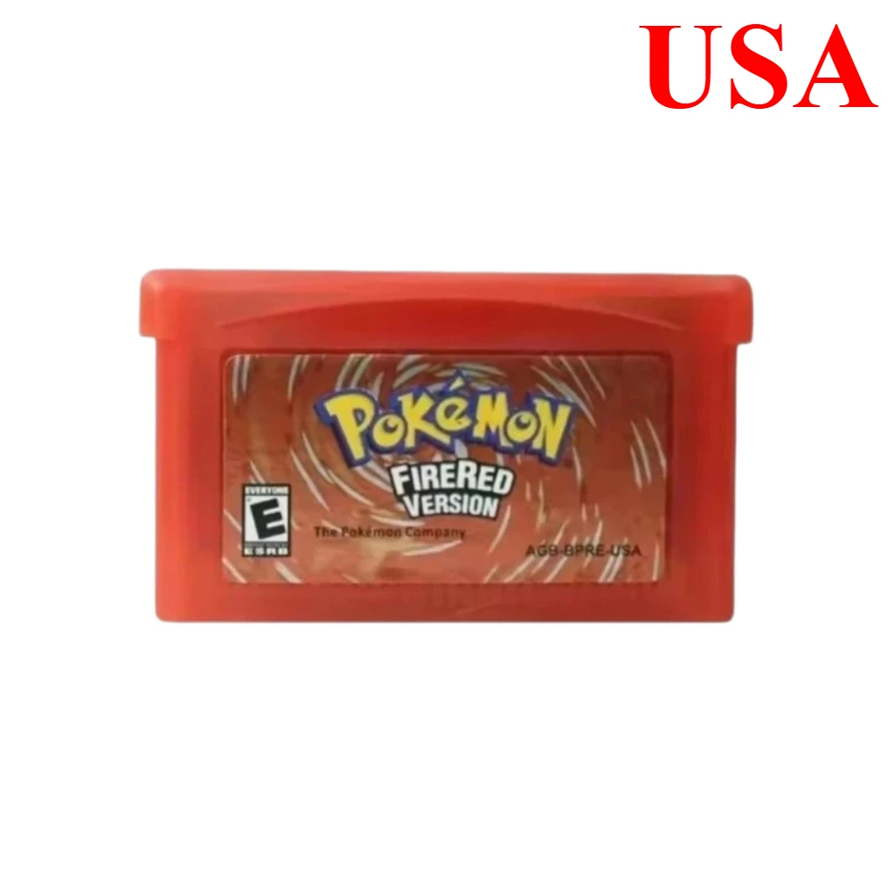 22 verschiedene Pokémon GBA-Spielmodule: FireRed, LeafGreen, Ruby, Sapphire, Emerald, Snakewood, Clover für Game Boy GBA / GBA SP / NDS / NDSL – Detail 2