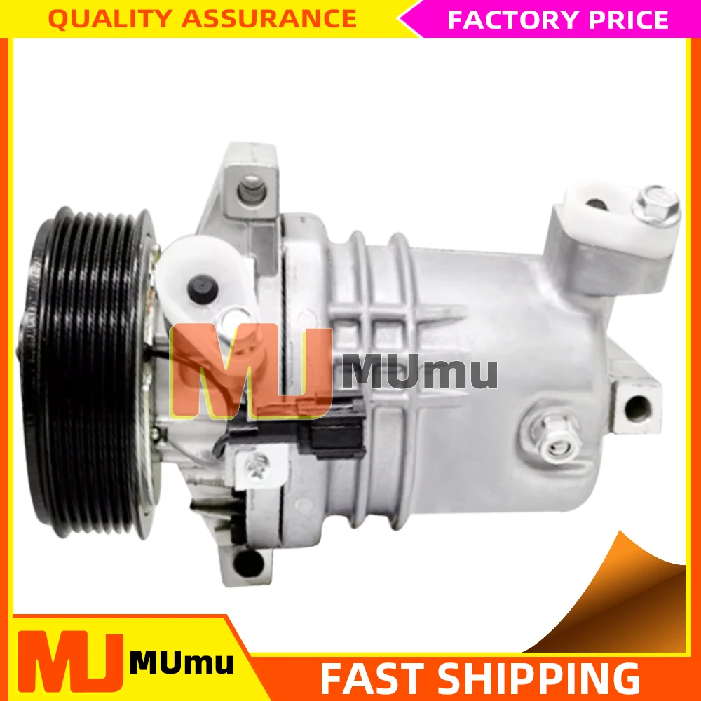

Air Conditioning Compressor For Nissan Versa Cube Tiida Grand Livina 1.8L 92600CJ73D 92600CJ73E 141068 2021683 92600CJ63A