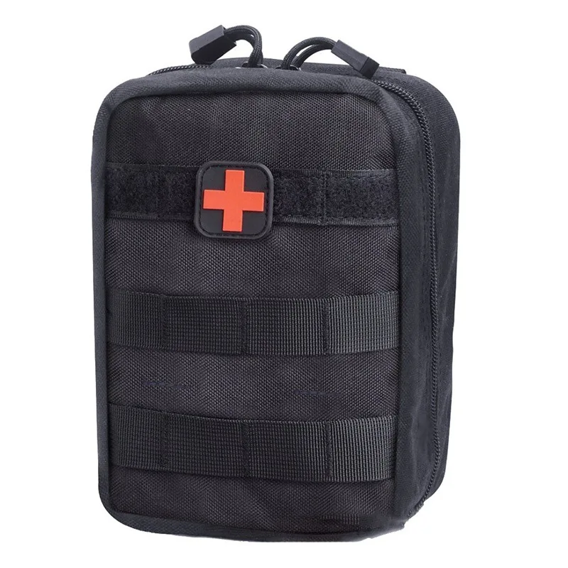 Outdoor Tactical Multifunctional Waistpack MOLLE Medical Emergency Kit Portable Survival Kit Accessory Pouch Camo Training Bag