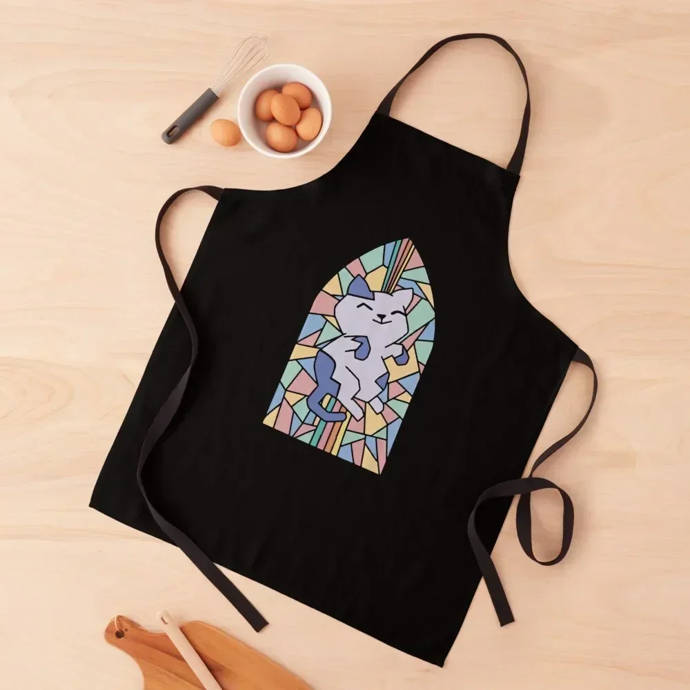 

stained glass Apron Kitchen Supplies Idea Goods Men's Kitchen kitchen girl Apron