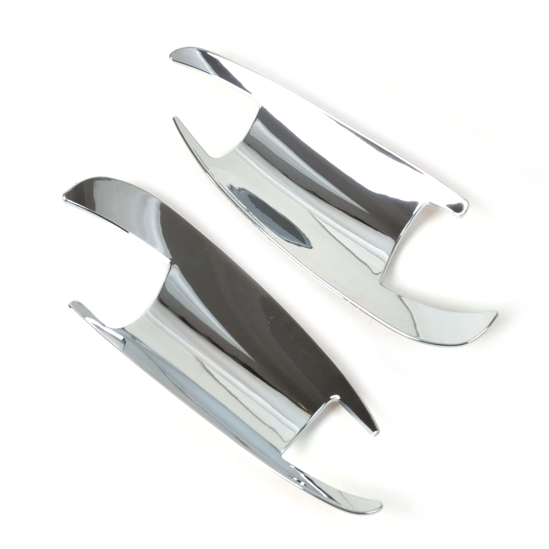 beler  Chrome Door Handle Cup Bowl Cover Trim For Mercedes Benz GLK-class X204 GLK300 GLK350 C-Class W204 2008-2010 2011 2012