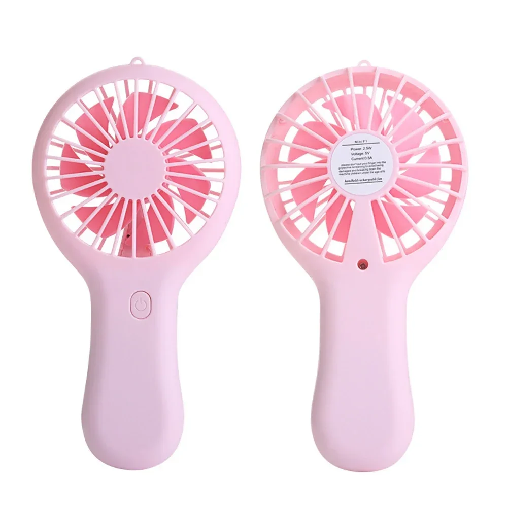 Mini ventilateur de poche rechargeable USB portable pour bureau et étudiant_voghion.com