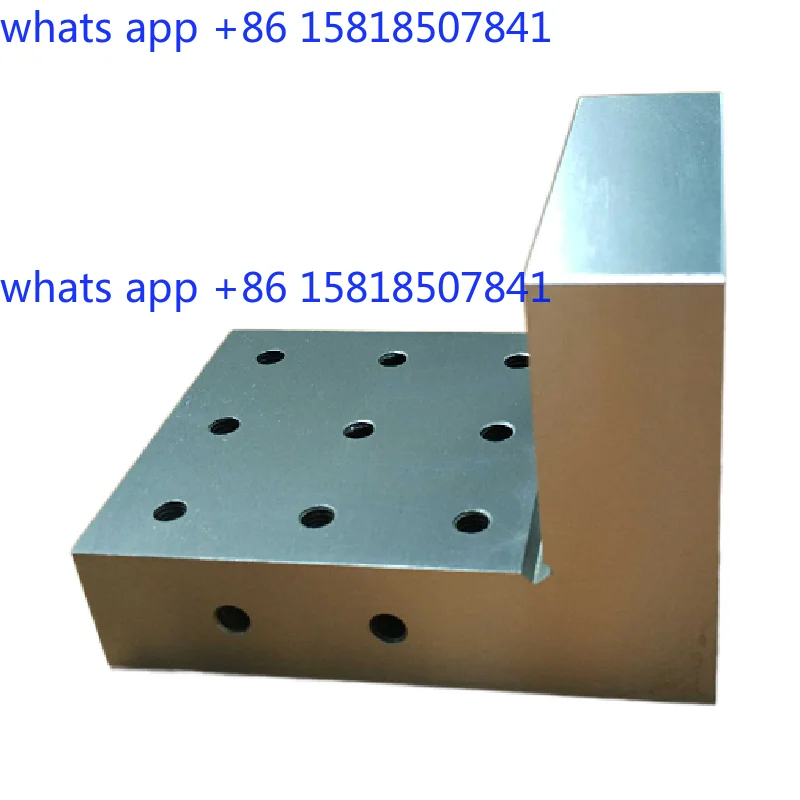 Right Angle Bent Plate Curved Cast Iron Square Ruler Vertical 90 ° Inspection Wide Seat Processing Fixture